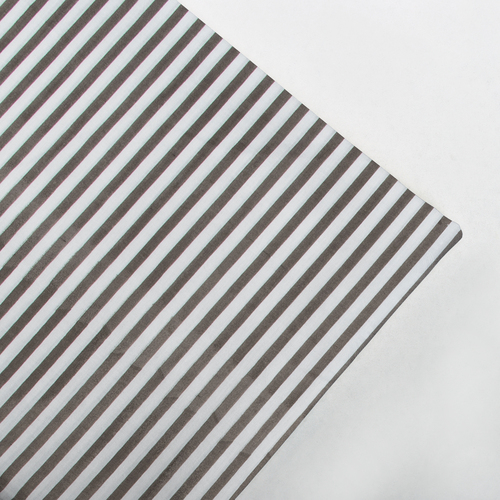 STRIPE PRINT COTTON UNSTICHED FABRIC