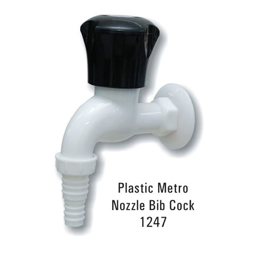 Plastic metro nozzle bib cock