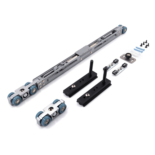 Single Sliding Telescopic Soft Close 16x45 - Slim Framed Design, Telescopic Mechanism for Smooth Operation