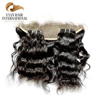 Wholesale Raw Unprocessed Weave Brazilian Cuticle Aligned Virgin Vendors 100 Human Hair Bundles With Closure Frontal