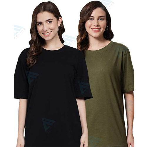 Round Neck Women T-Shirts