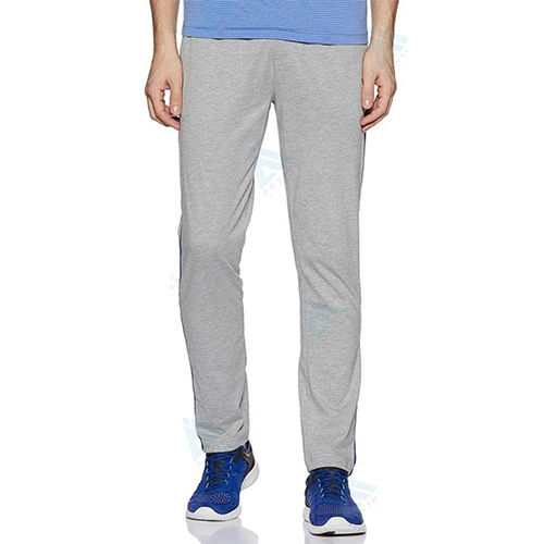 Gray Mens Plain Joggers