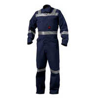 Boiler Suit - Lightweight Washable Fabric, Customized Size, Blue Color - Full Body Protection, Breathable Comfort, Durable Work Uniform