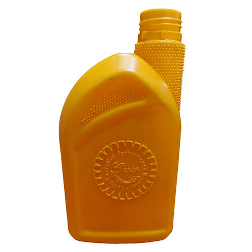 Yellow Plastic Grease Container