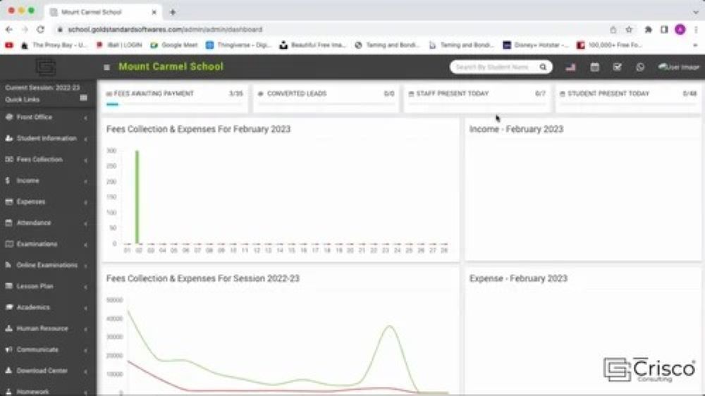 School Erp Management System