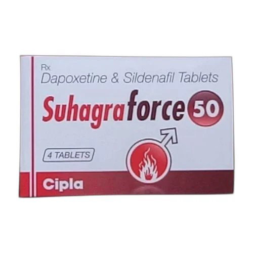 Suhagra Force Sildenafil Dapoxetine 50mg