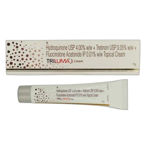 Triluma 15 gm Cream (Hydroquinone 4% Tretinoin 0.05% Fluocinolone 0.01%)
