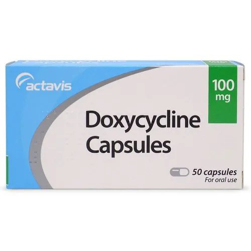 Doxycycline 100mg Capsules