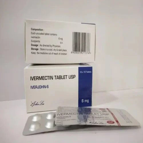 IVERJOHN Ivermectin Tablets 6 Mg