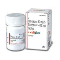 Ledifos Ledipasvir Sofosbuvir 400mg 90 mg