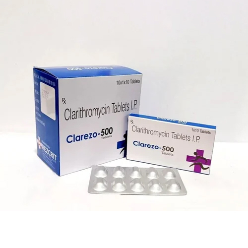 Clarithromycin Tablets 500 Mg