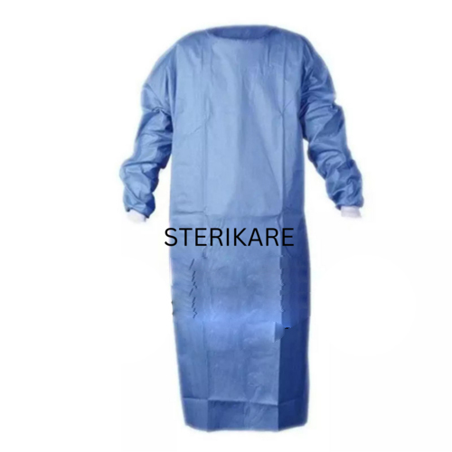 Isolation Gown Disposable - Color Code: Medical Blue