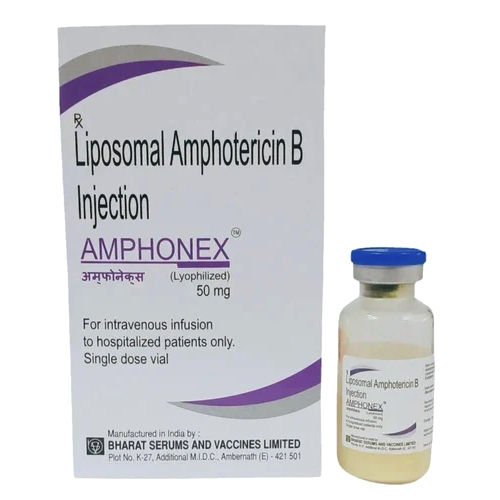 Amphonex 50 Mg Inj Liposomal Amphotericin B General Medicines