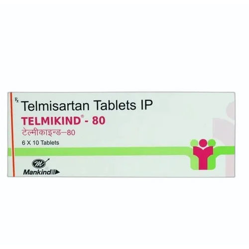 Telmisartan Telmikind 80 Mg Tablet