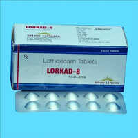 Lornoxicam 8 Mg Tablets