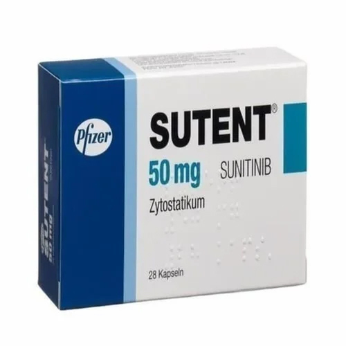 Sutent Sunitinib Capsules, Pfizer, 50 mg