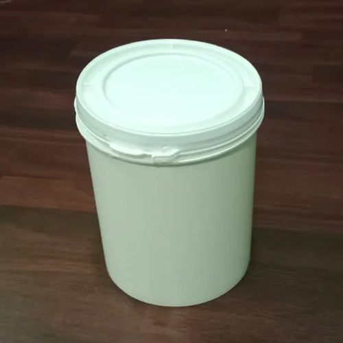 White Paint Plastic Bucket 1 Litre