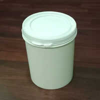 White Paint Plastic Bucket 1 Litre Hardness: Rigid