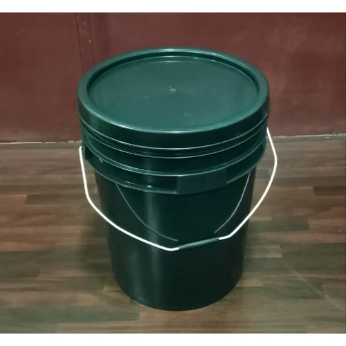 10 Litre Green Paint Plastic Bucket