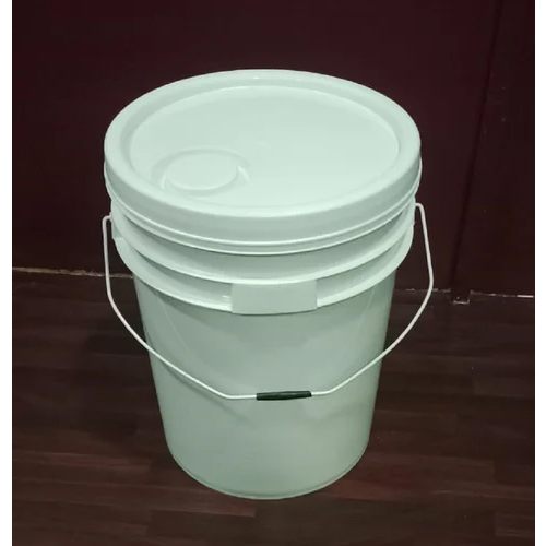 20 Litre White Packaging Plastic Container