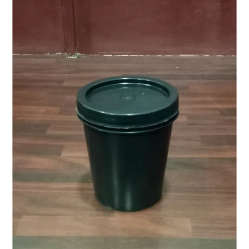 1 kg Black Packaging Plastic Container