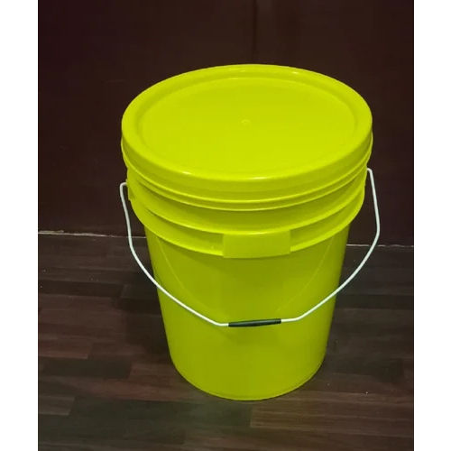 Litre Yellow Plastic Bucket Hardness Rigid At Best Price In Chennai Shiroo Polymer Pvt Ltd