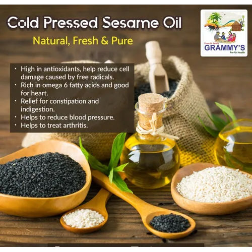 Wooden Pressed Sesame Oil