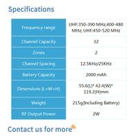 BF-TD300 DMR Portable Radio