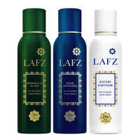 Lafz Makhallat Al Aud Rooh Mashariq And Kayani Dastoor Deodorant Body Spray For Men 150 ml