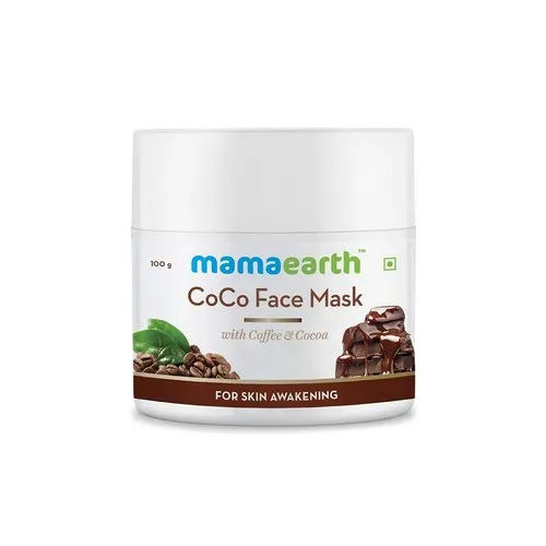 Mamaearth Coco Face Pack With Coffee And Cocoa For Glowing Skin 100G No Side Effect