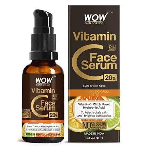 Wow Skin Science Vitamin C Serum For Skin Whitening 30Ml No Side Effect