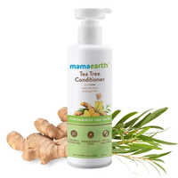 Mamaearth Anti Dandruff Conditioner With Tea Tree And Ginger Oil For Dandruff Free Hair - Hair Treatment Product, Tea Tree & Ginger Infusion, Nourishing Formula
