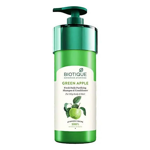 Biotique Bio Green Apple Hair Shampoo And Conditioner Shelf Life: 24 Months