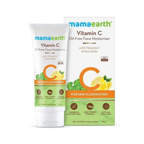 Mamaearth Vitamin C Oil-Free Moisturizer For Face with Vitamin C And Gotu Kola