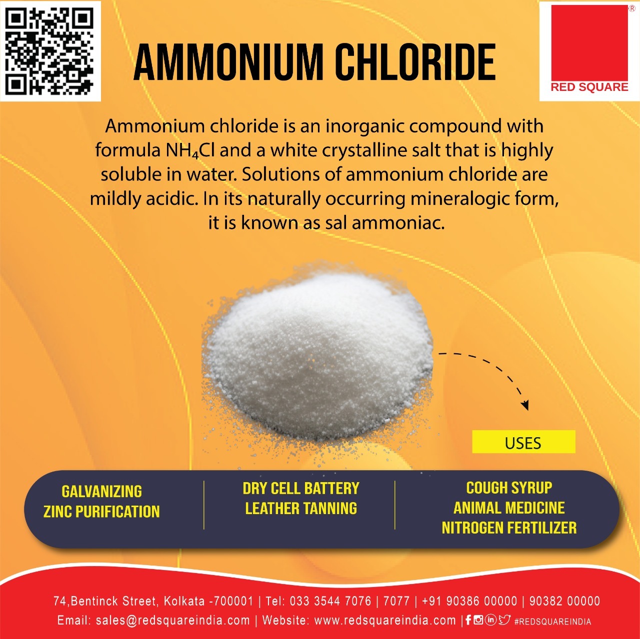 Ammonium Chloride Technical Grade - Indian