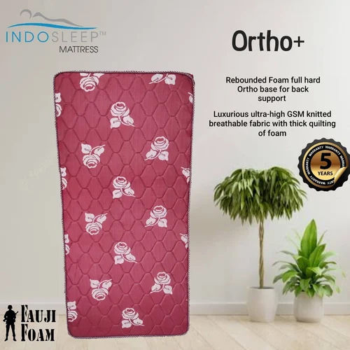 Red Ortho Bed Mattress