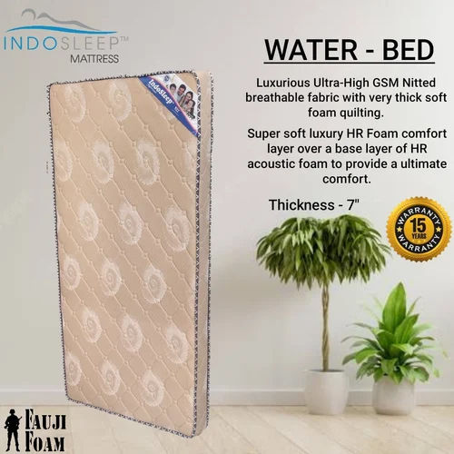 Beige Water Bed Water Mattress