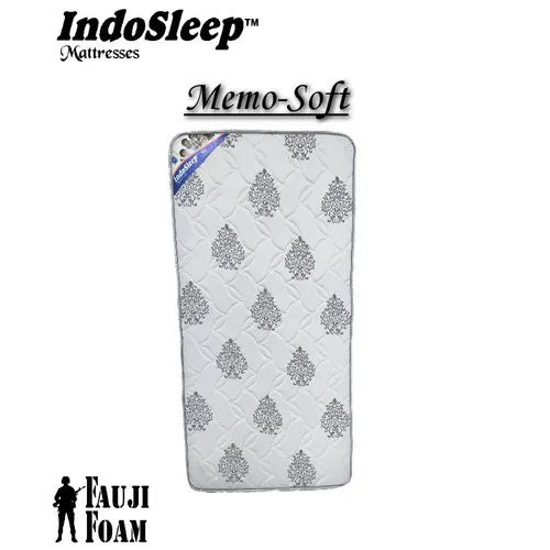 Cream Indosleep Memory Foam Mattress