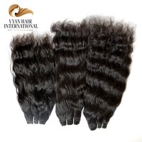 Remy Curly Hair 100% Indian Human Hair Temple Natural Raw Unprocessed Wholesale Price