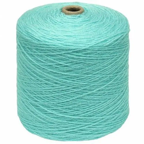 Sky Blue Knitted Yarn