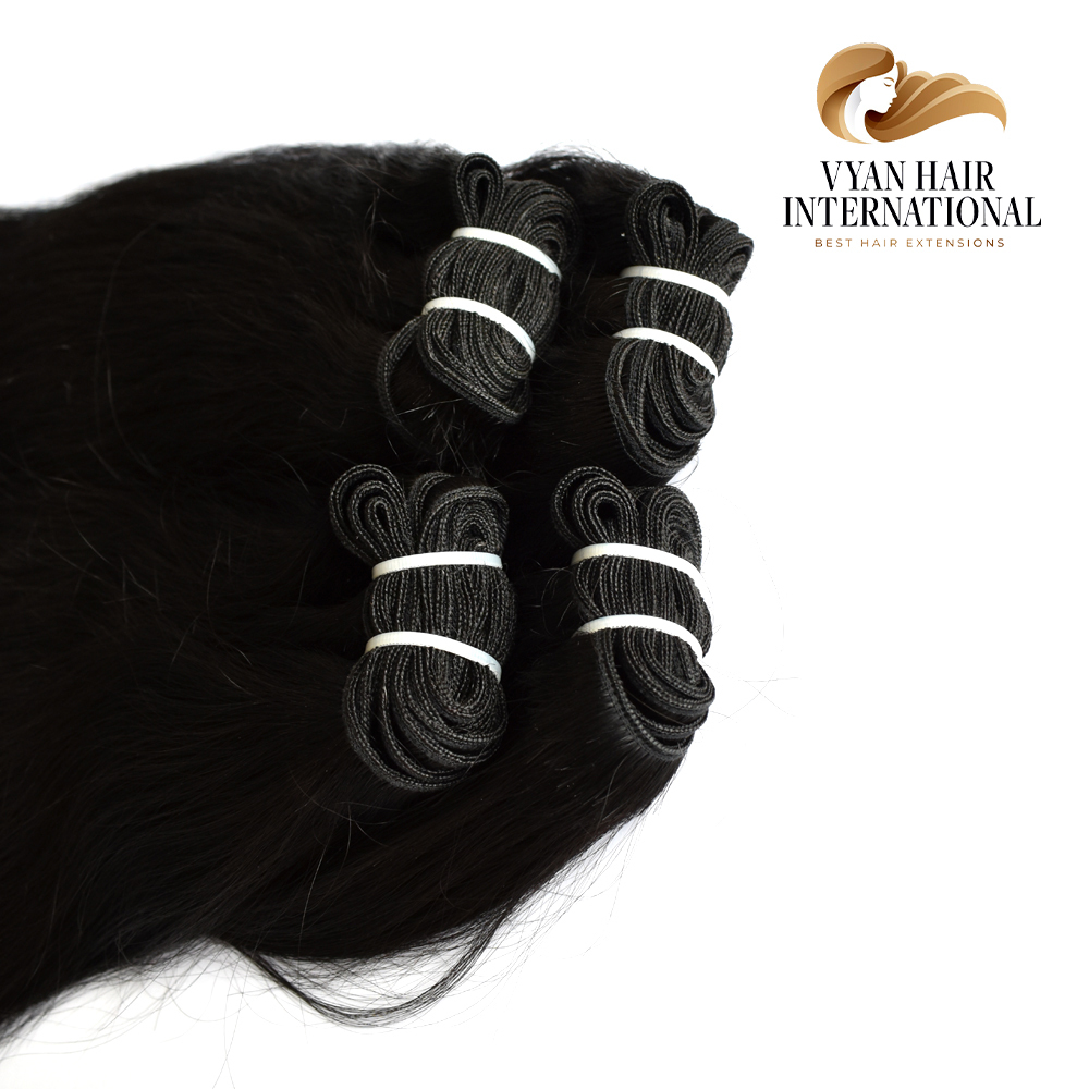 Wholesale Online Cheap Best Quality Virgin Cuticle Aligned Natural Unprocessed Raw Indian Human Hair Extensions