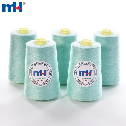 40S/3 Polycore Spun Sewing Thread Polyester Polyester Core Spun Sewing Thread