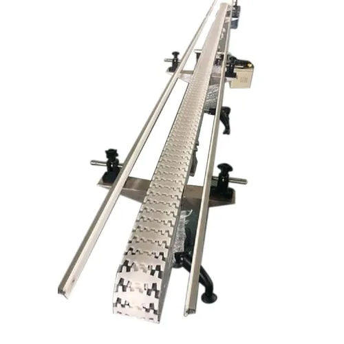 Semi Automatic Slat Chain Conveyor