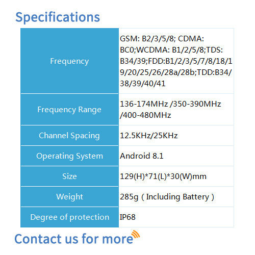 BF-SCP810 Public and Private Network Integration Smart Radio