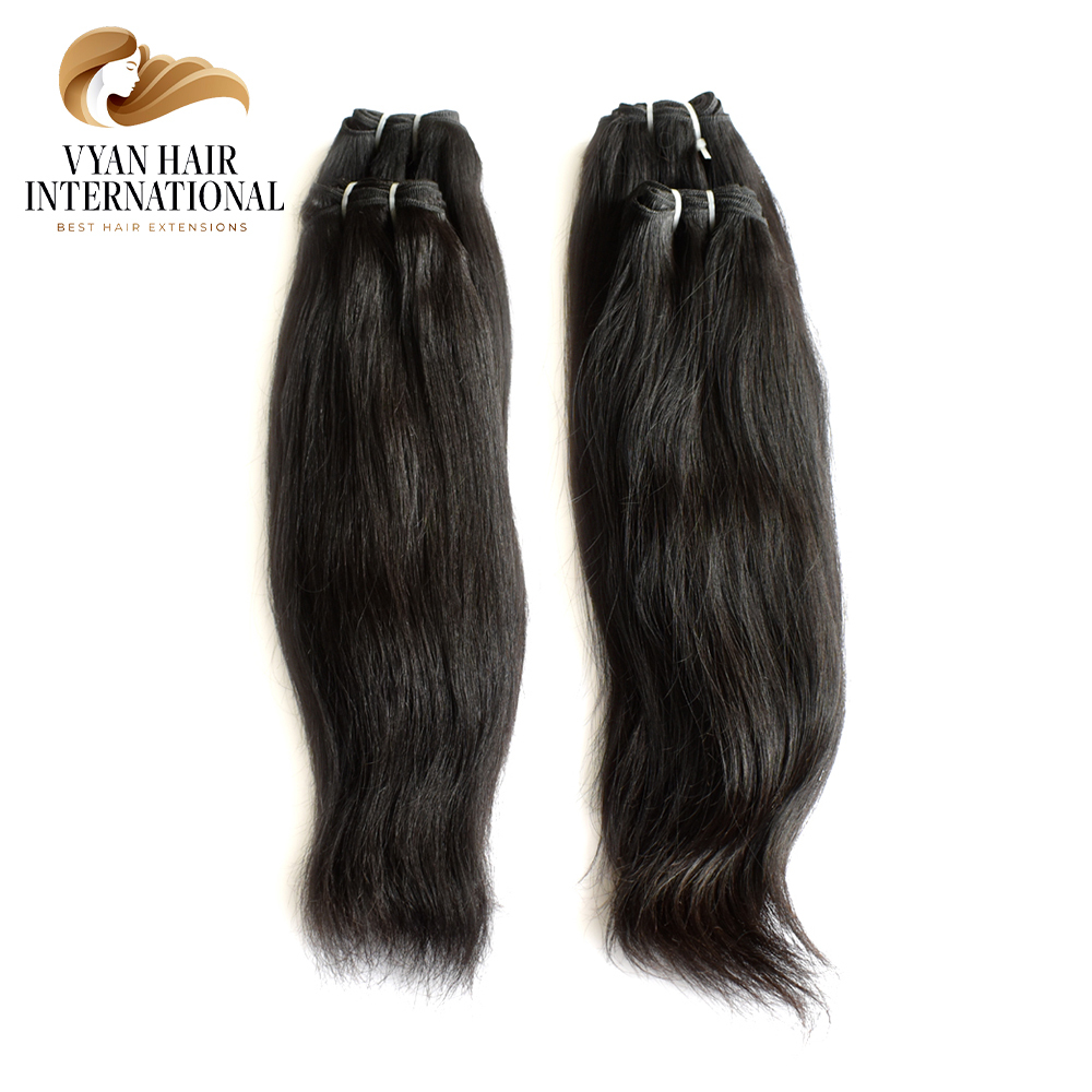 100% Virgin Cuticle Aligned Human Hair Bundles And Tangle Free Indian Human Hair At Wholesale Factory Price