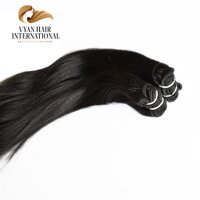 Raw Unprocessed Indian Temple Human Hair Bundles From South India Factory Direct Factory Prices