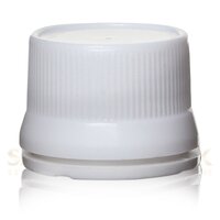 Pilfer Proof Caps - Color: White