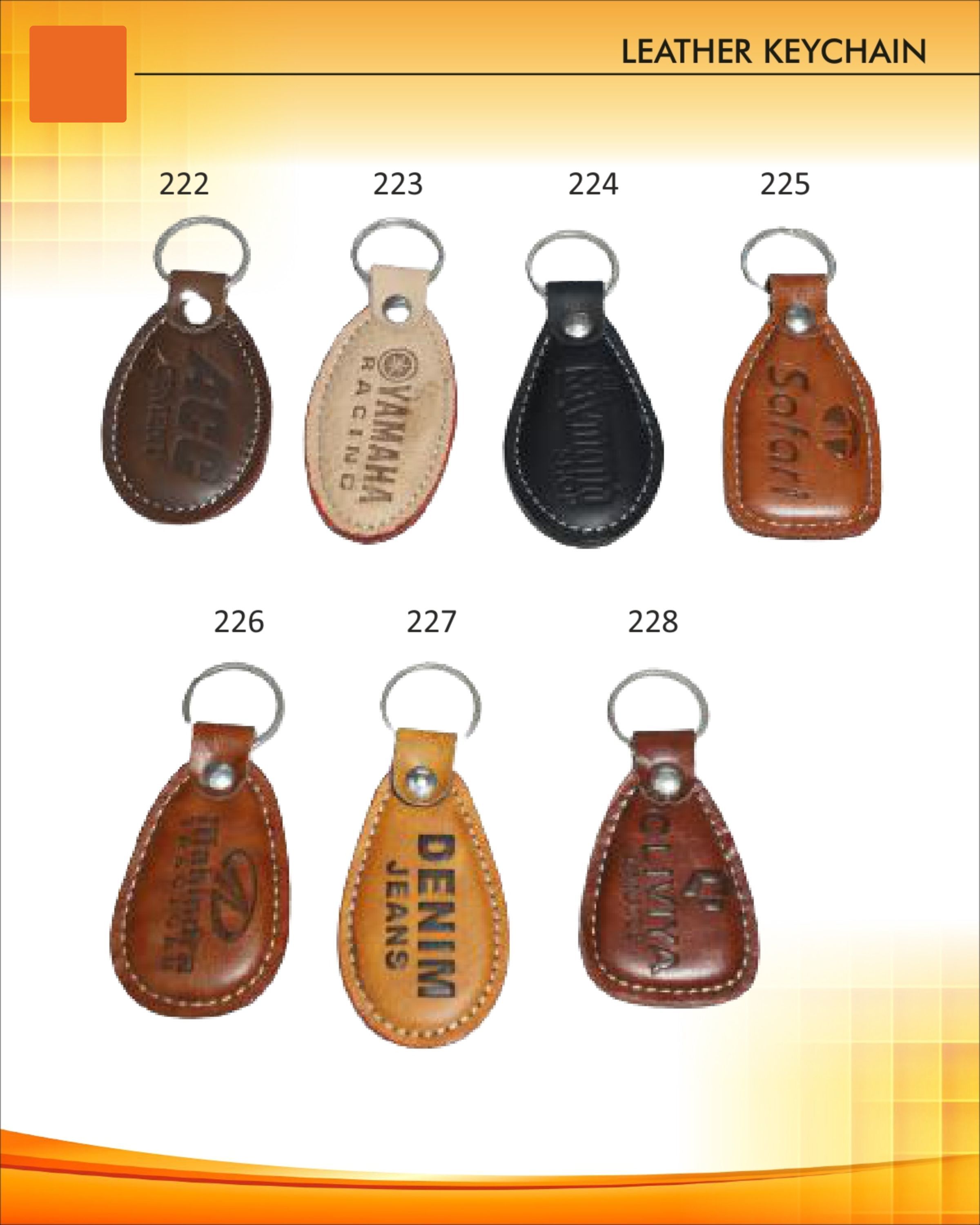Promotional Leather Key Chain