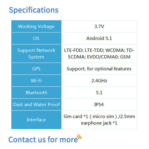 BF-CM629 Smart 4G LTE POC Radio