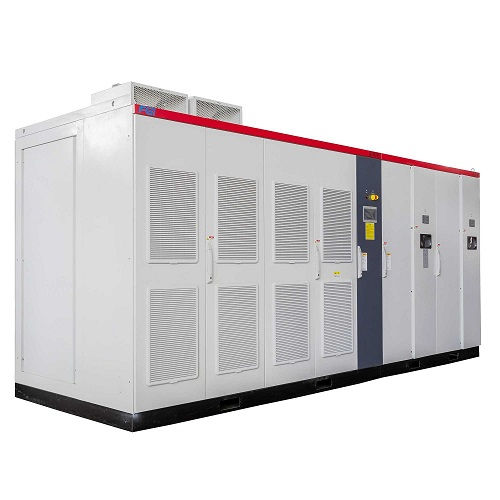 White 3 Phase Ac Motor Drive High Voltage Inverter Medium Voltage Variable Frequency Drive